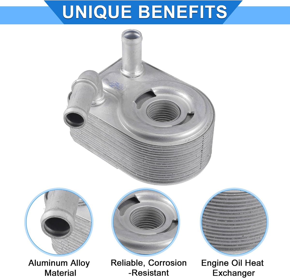 A87 - Partuto Engine Oil Cooler for Ford Fiesta 2011-2013 7S7G6B856AA