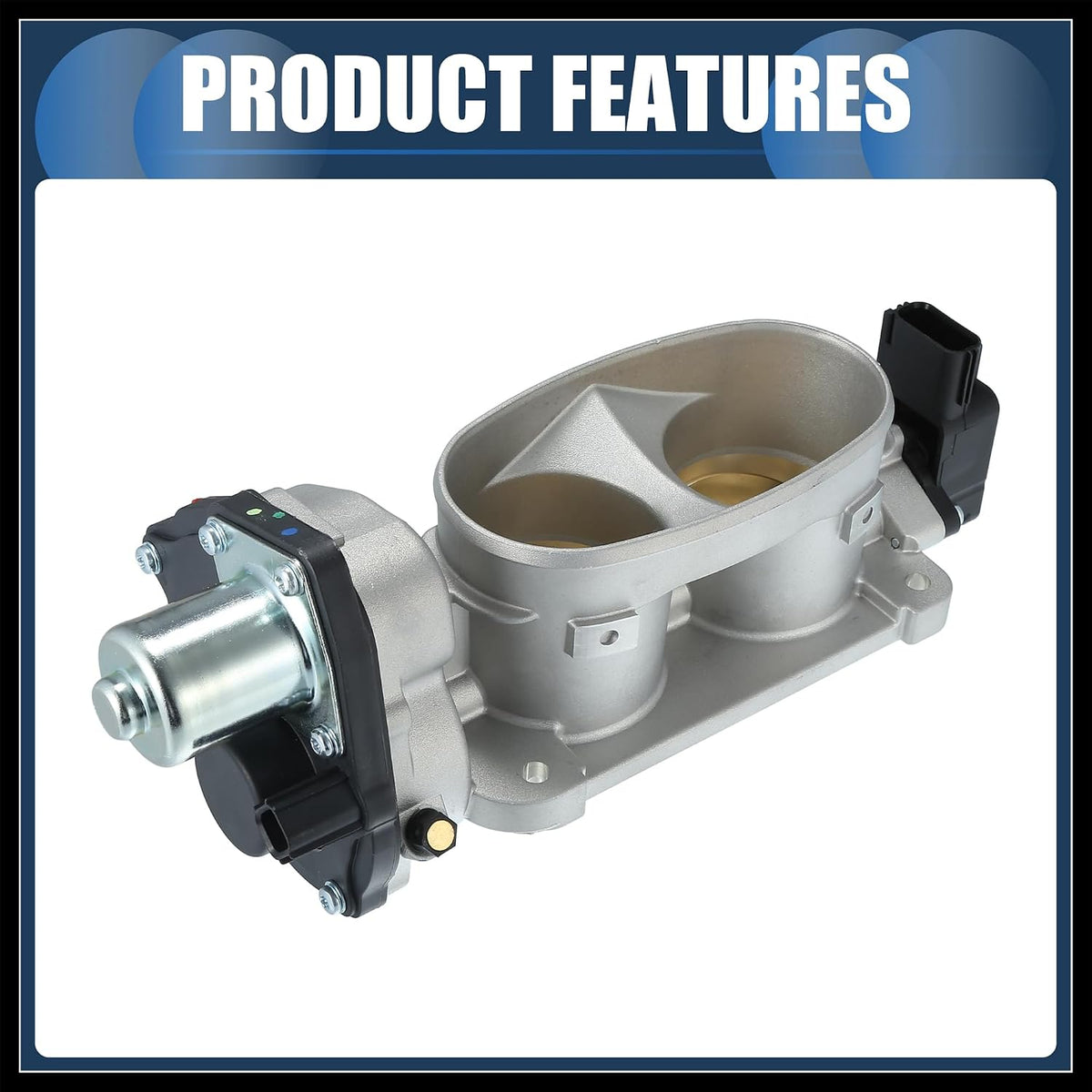 A89 - INFINAUTO Throttle Body Assembly, 55mm for Ford for Mustang 4.6L V8-Gas