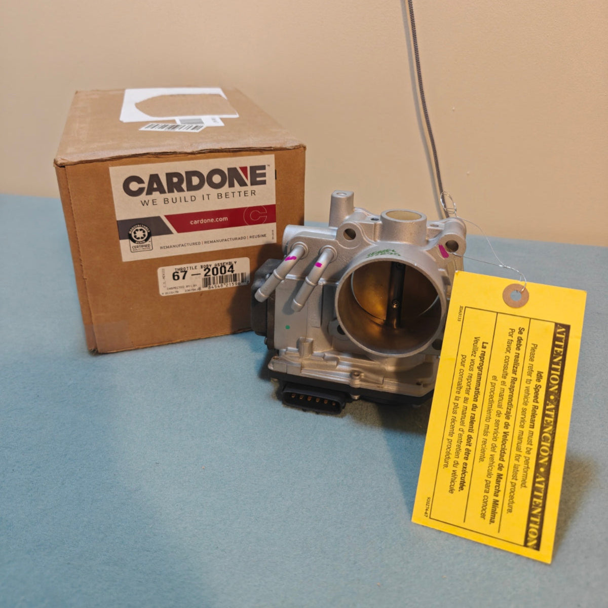A96 - Cardone 67-2004 Remanufactured Fuel Injection Throttle Body for Honda and Acura