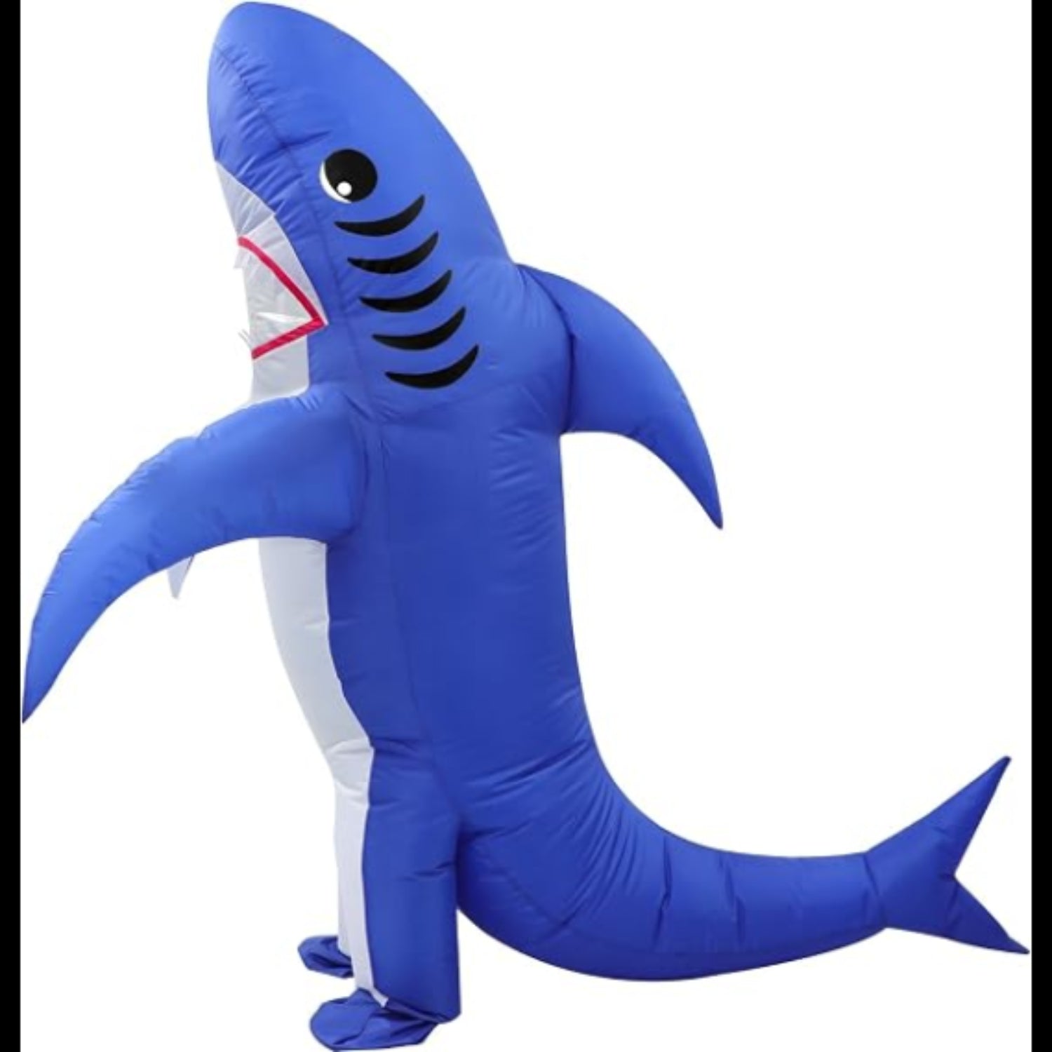C29 - Adult Inflatable Shark Costume for Halloween Party, Cosplay Dress