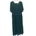 C2 - BBONLINEDRESS WOMENS LACE BRIDESMAID FORMAL EVENING GOWNS PROM CHIFFON WEDDING GUEST DRESS - TURQUOISE 2XL