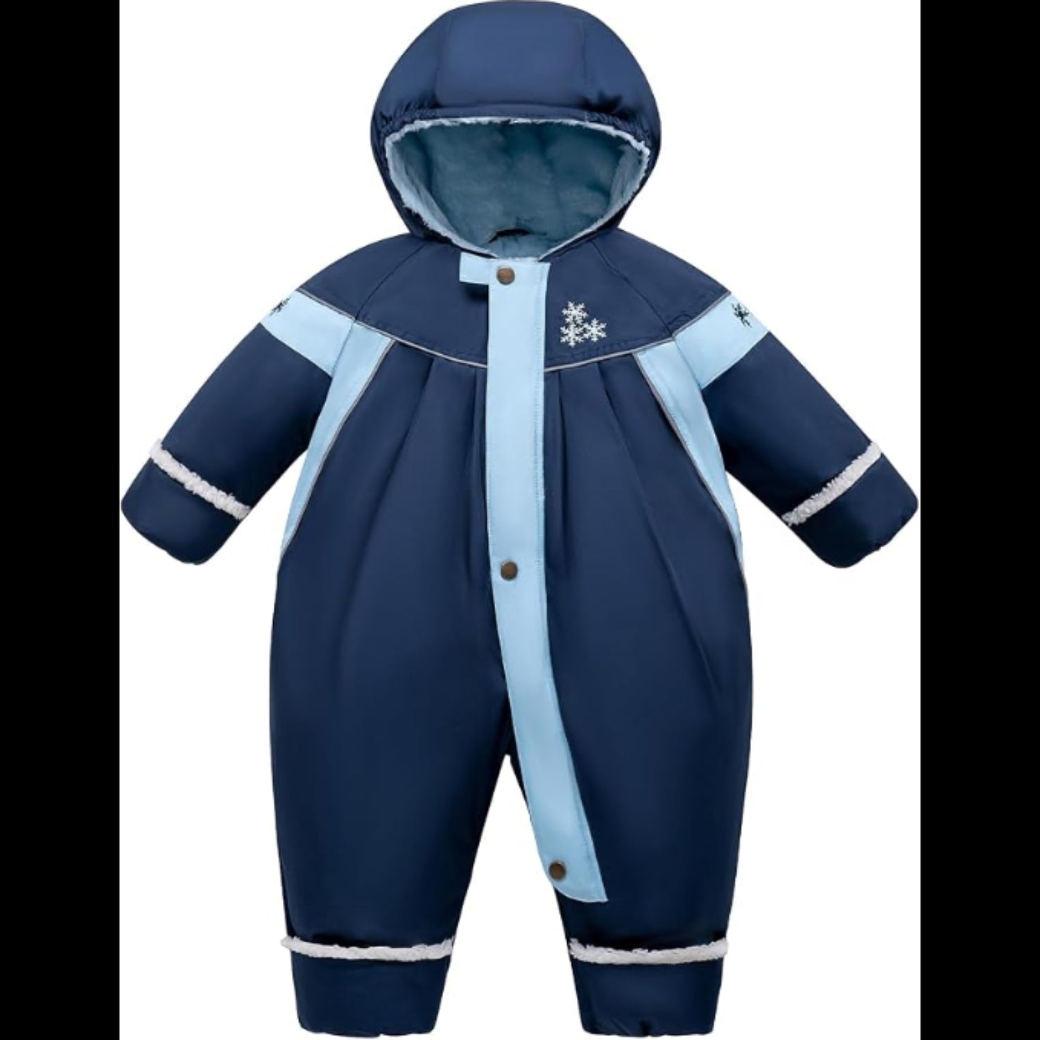 C30 - Baby Padded Snowsuit Winter Coat Neutral Baby Clothes Newborn Bunting Premsuit Outwear Baby Boys Girls Jacket