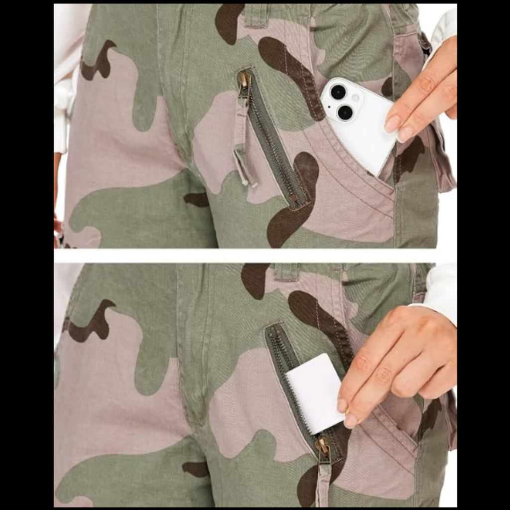 C3 - TRGPSG Women's Cargo Hiking Pants, Lightweight Tactical Casual Work Pants with 9 Pockets
