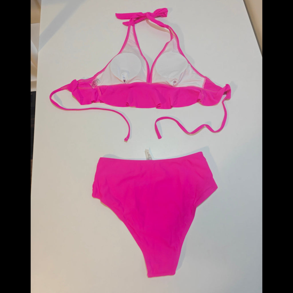 C45 - Edelqual Women's High Waisted Bikini Sets Tummy Control Swimsuit 2 Piece Bathing Swimming Suit 2026 Swimwear Modest Resort Cruise Wear Matching Outfits Tankini