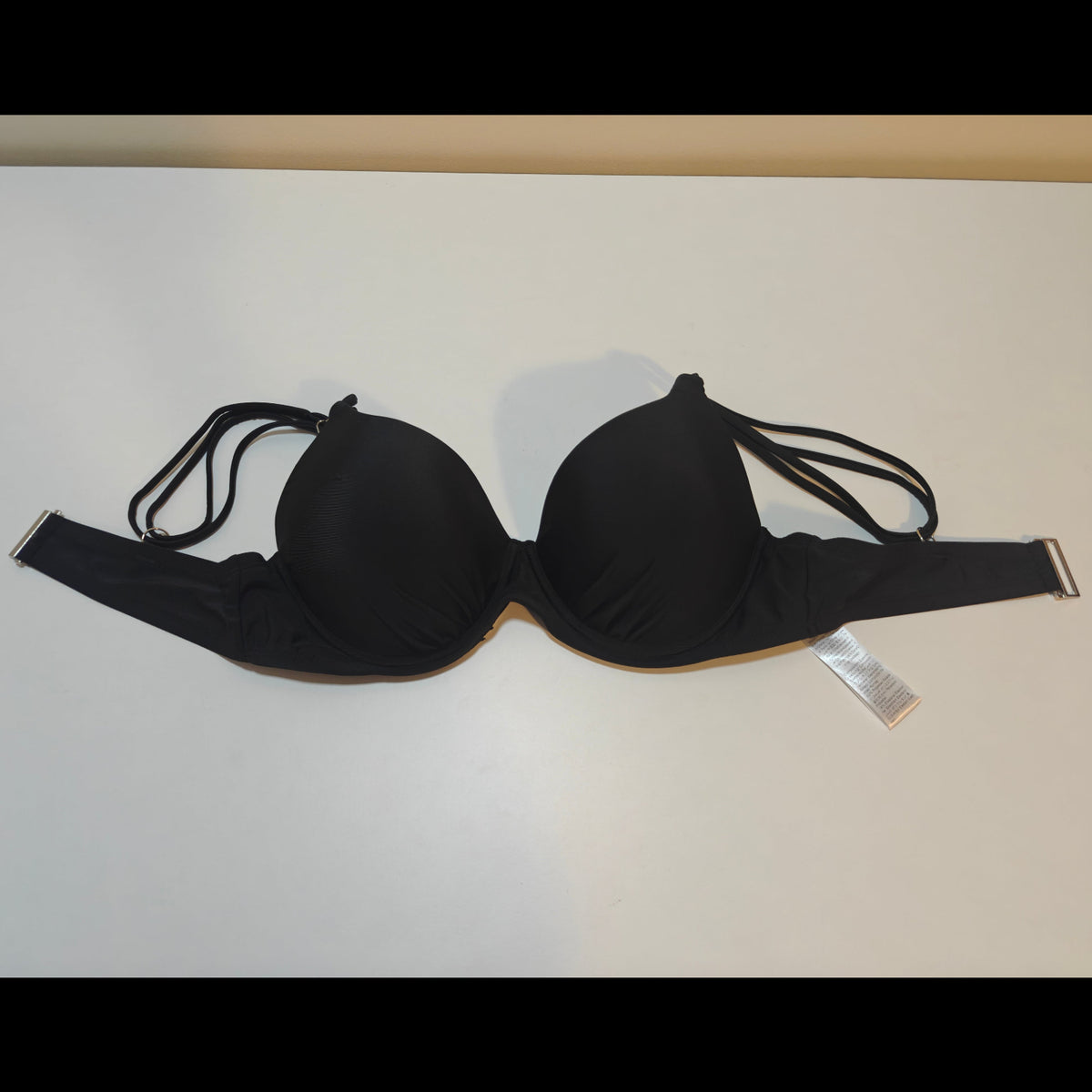 C57 - Swim Vcay Plus Size Spring/Summer New Solid Color One-Piece Swimwear, Sexy Push-Up Underwire, Elegant Adjustable Straps, Casual Fashionable Beach Swimwear