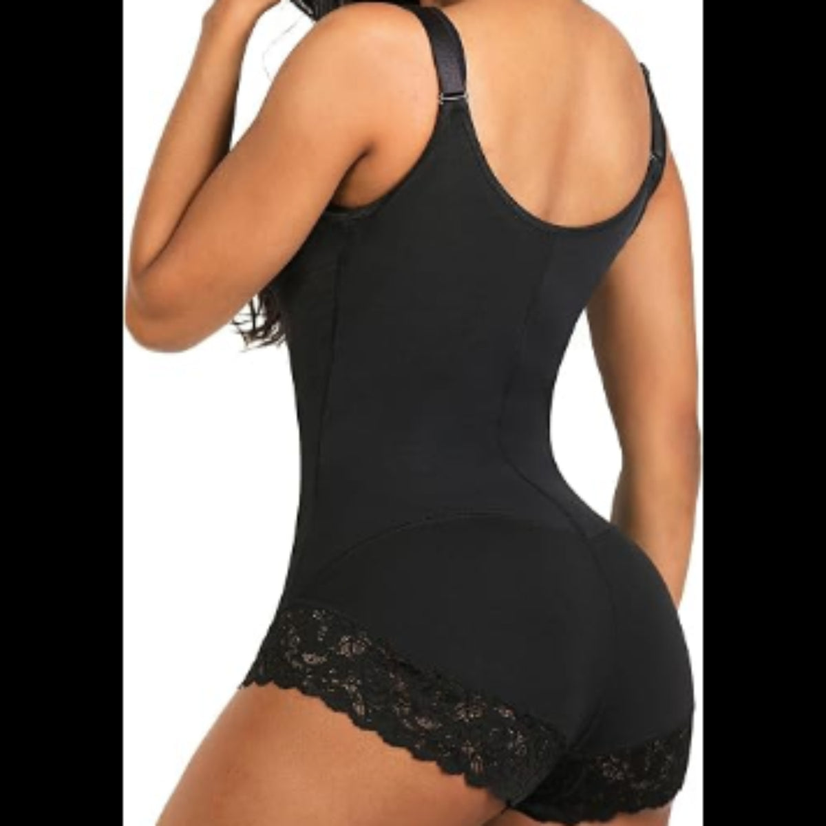 C71 - SHAPERX Shapewear for Women Waist Trainer Firm Tummy Control Fajas Bodysuit Open Bust Zipper Corset