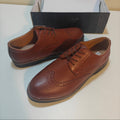 C73 - Hawkwell USA Men's Plus Size Wingtip Brogue Oxfords Dress Shoes