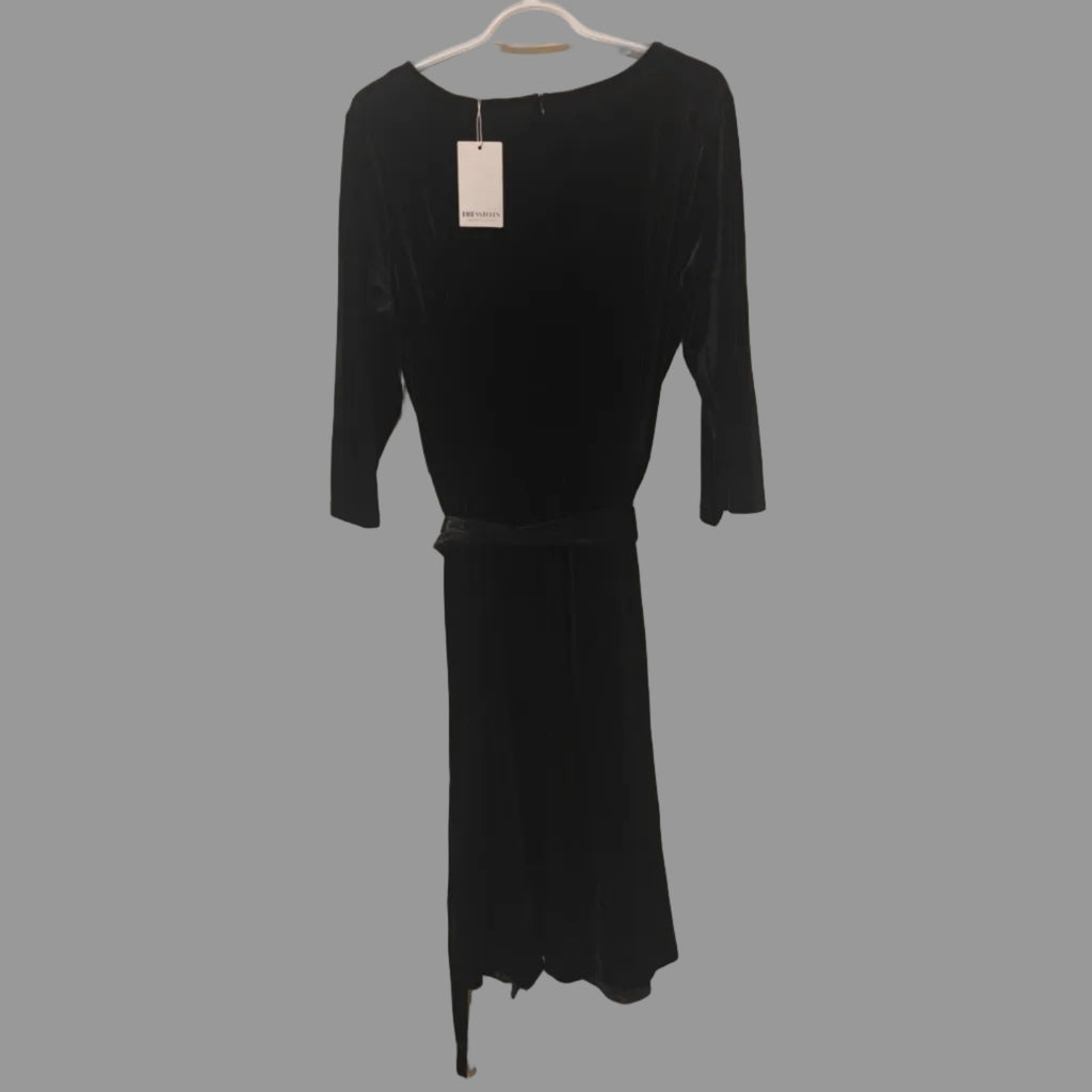 C84 - DRESSTELLS Velvet Cocktail Dress for Women