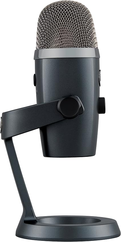 E1 - Blue Yeti Nano Premium USB Mic for Recording and Streaming, Shadow Grey (Renewed)