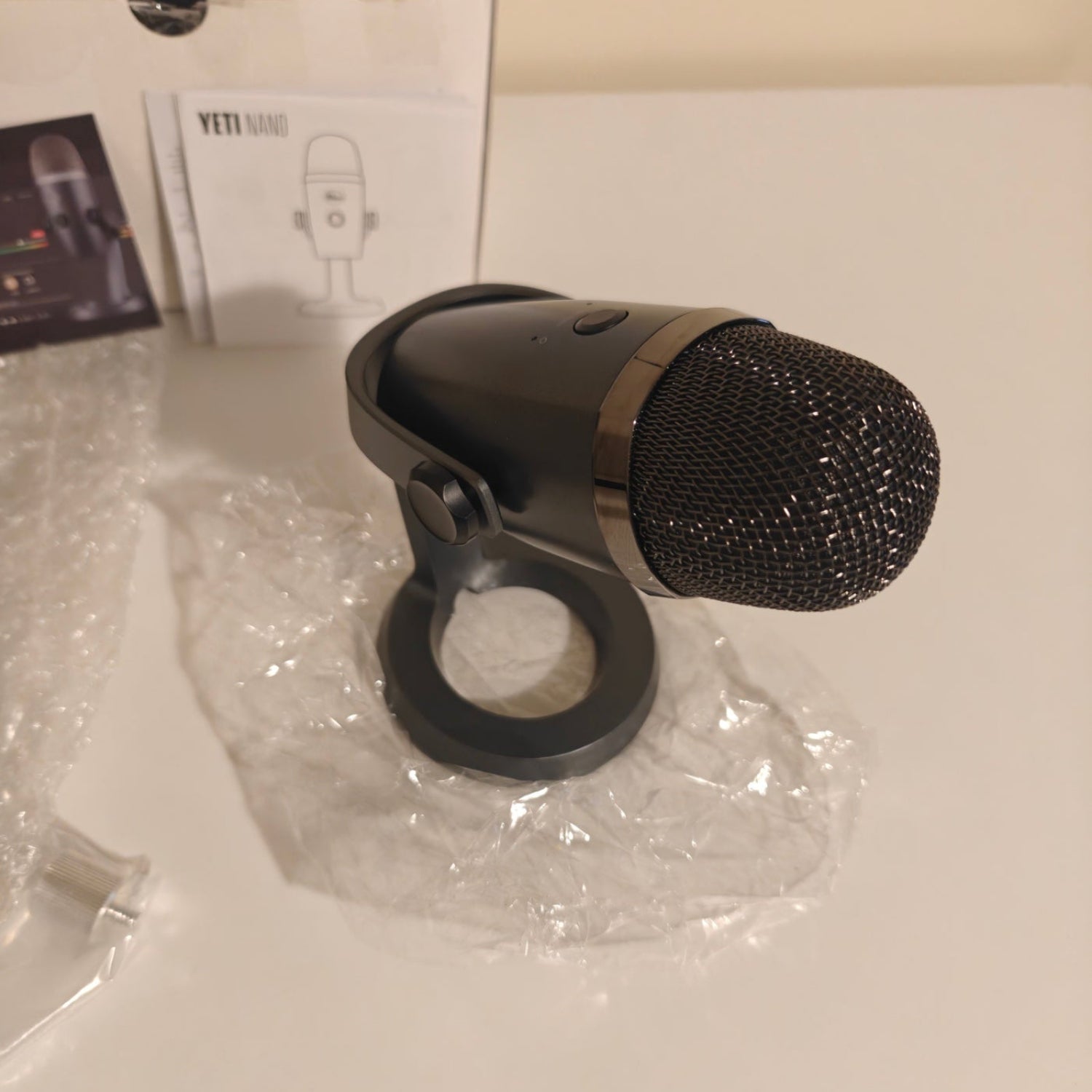 E1 - Blue Yeti Nano Premium USB Mic for Recording and Streaming, Shadow Grey (Renewed)