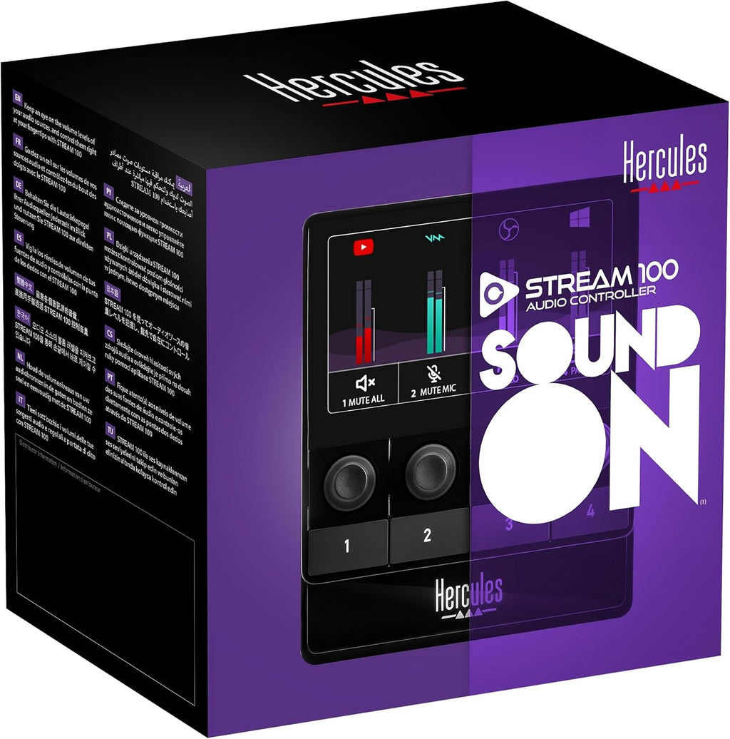 E7 - Hercules DJ Stream 100, Audio Mixer