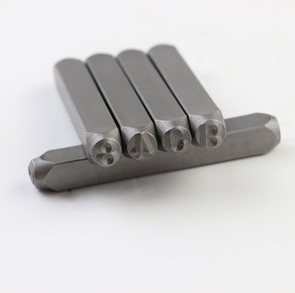 H00 - 36PCS Steel Number and Letter Stamp Punch Tool 6mm