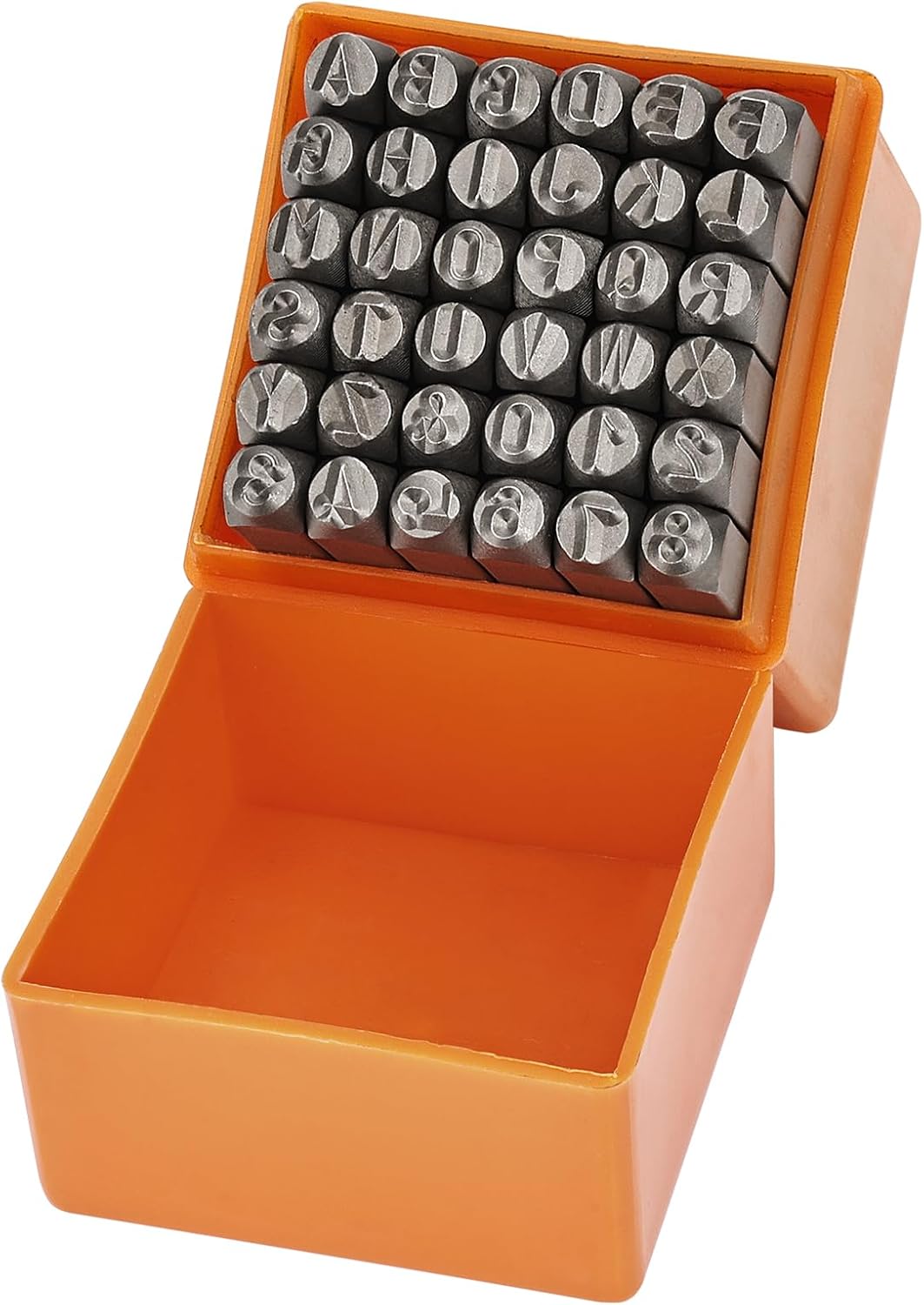 H00 - 36PCS Steel Number and Letter Stamp Punch Tool 6mm