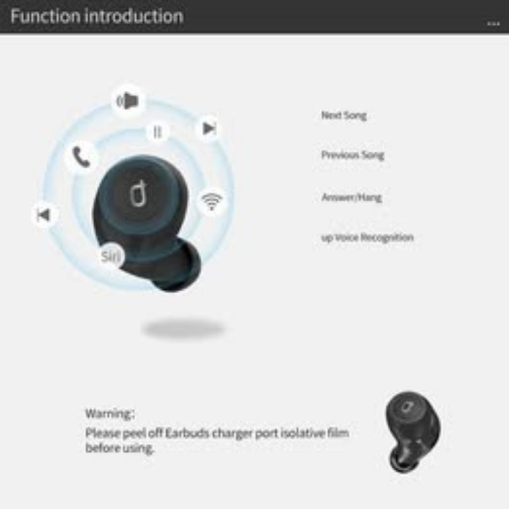 E0 - Desmond wireless earphones