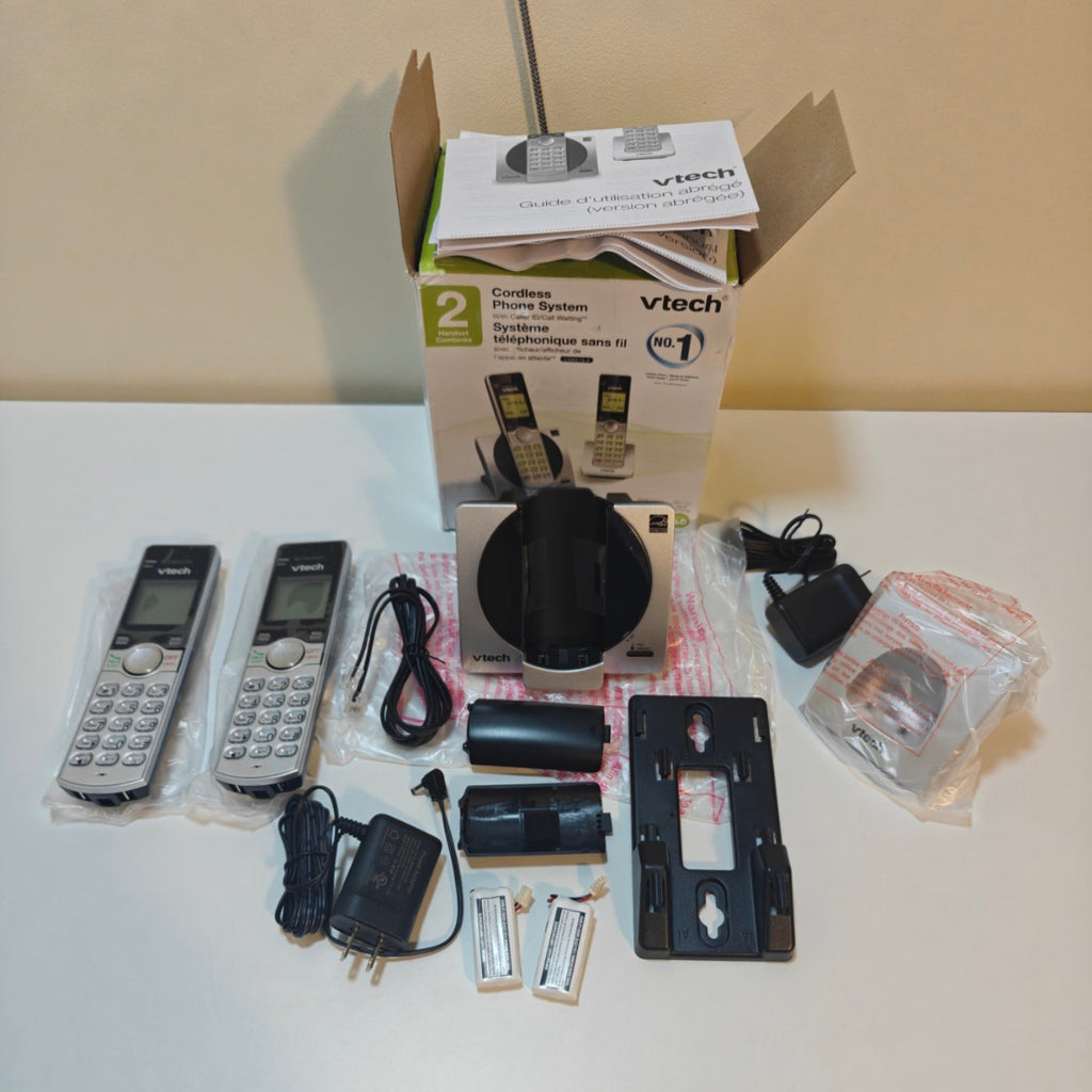 H18 - Vtech CS6919-2 2-Handset Cordless Phone with Caller ID/Call Waiting