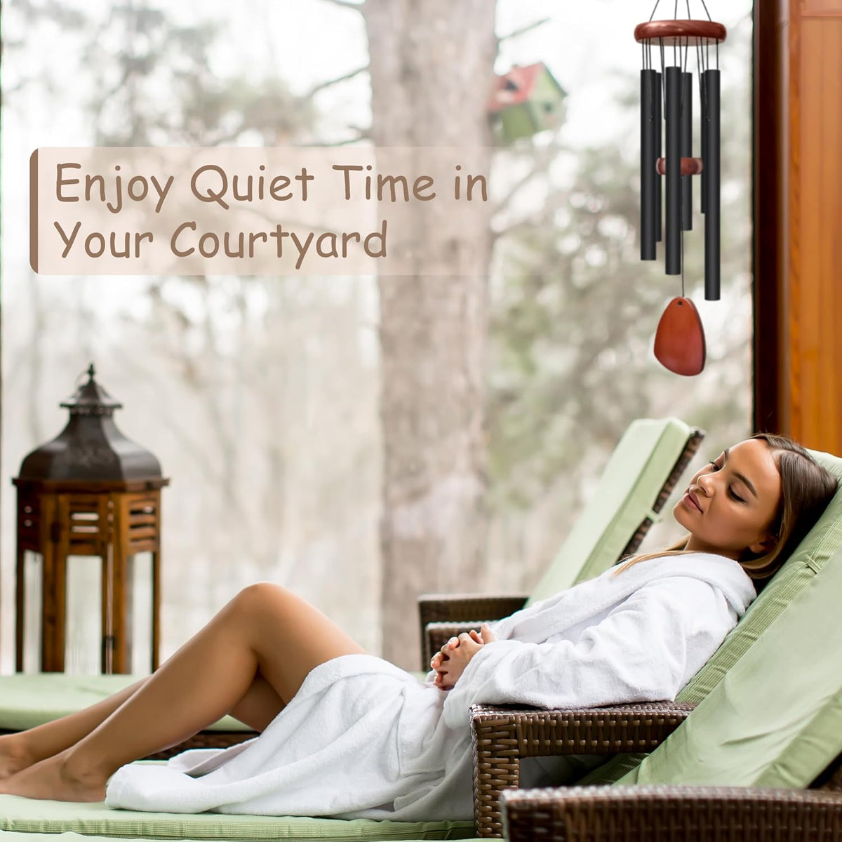 H21 - 28" Wind Chimes for Outside