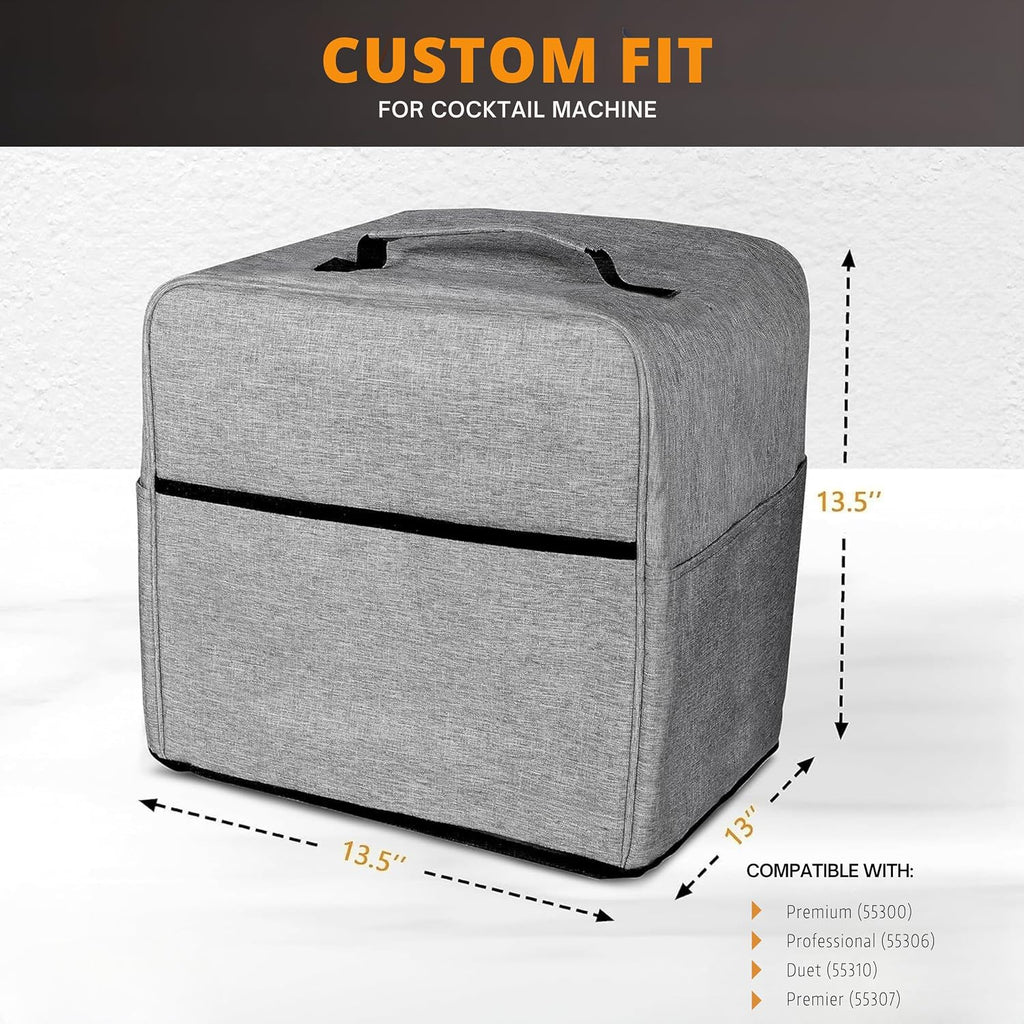 H22 - KSESTOR Bartesian Cover - Waterproof Dust Cover - 3 Pockets - Grey