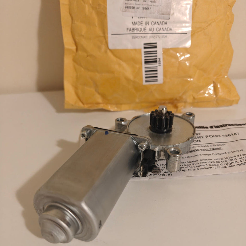 H2 - Bercomac Snowblower Chute Motor