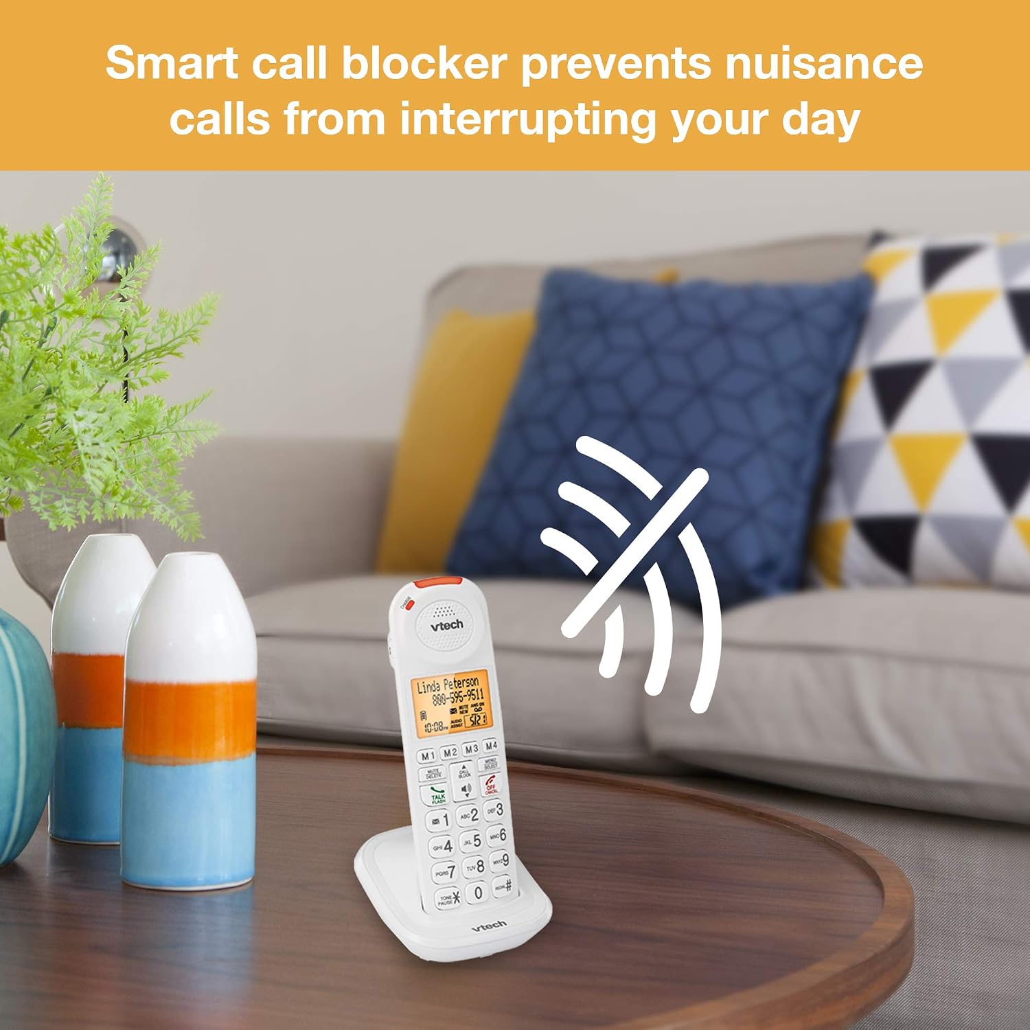 H6 - VTech SN5107 Accessory Handset for The SN5127 or SN5147 Bases (Sold Separately)