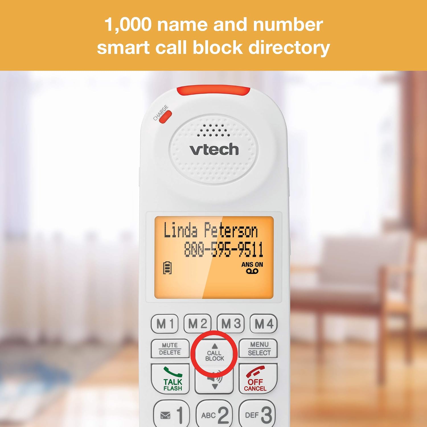 H6 - VTech SN5107 Accessory Handset for The SN5127 or SN5147 Bases (Sold Separately)