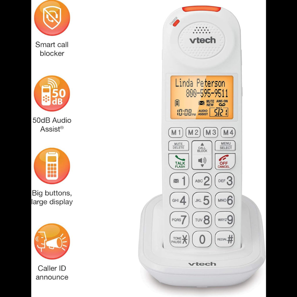 H6 - VTech SN5107 Accessory Handset for The SN5127 or SN5147 Bases (Sold Separately)