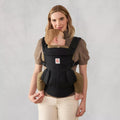 H9 - Ergobaby Omni Classic Baby Carrier for Newborn to Toddlers 0-48 Months | 4-Position 100% Premium Cotton Baby Carrier with Ergonomic Support, Fits 7-45 lbs, Pure Black