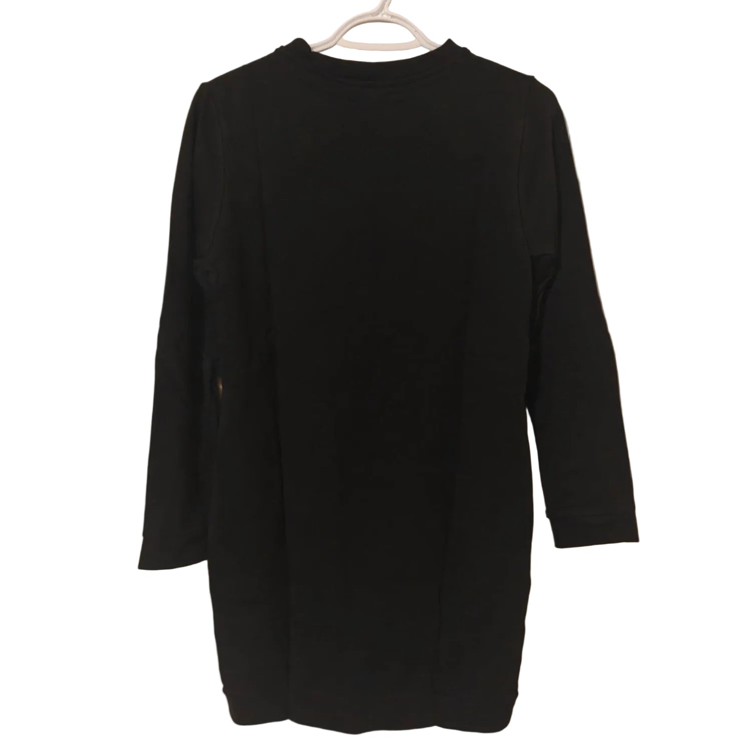 C13 - Women Crewneck Sweatshirt Dress Long Sleeve Casual Mini Dresses Pullover Pockets