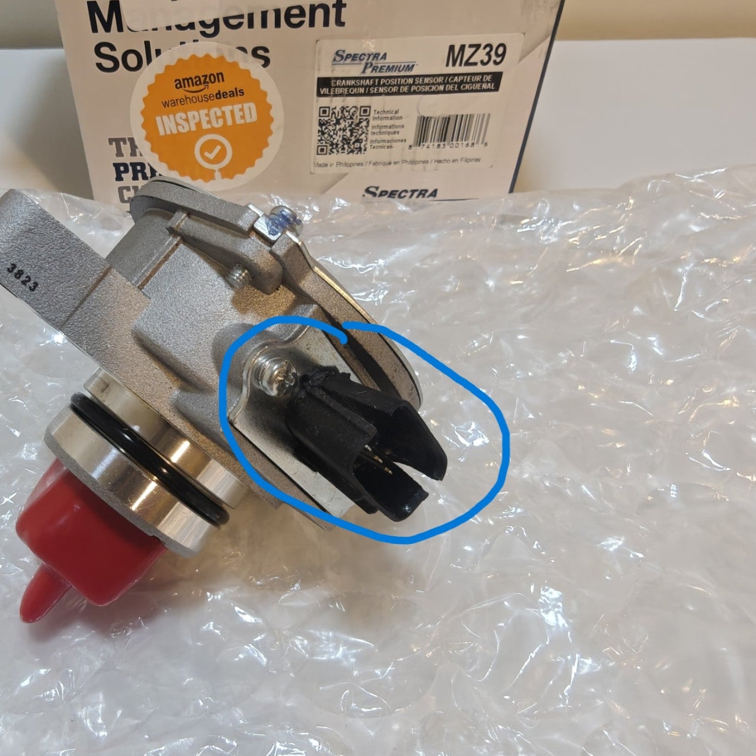 A8 - Spectra Premium MZ39 Crankshaft Position Sensor