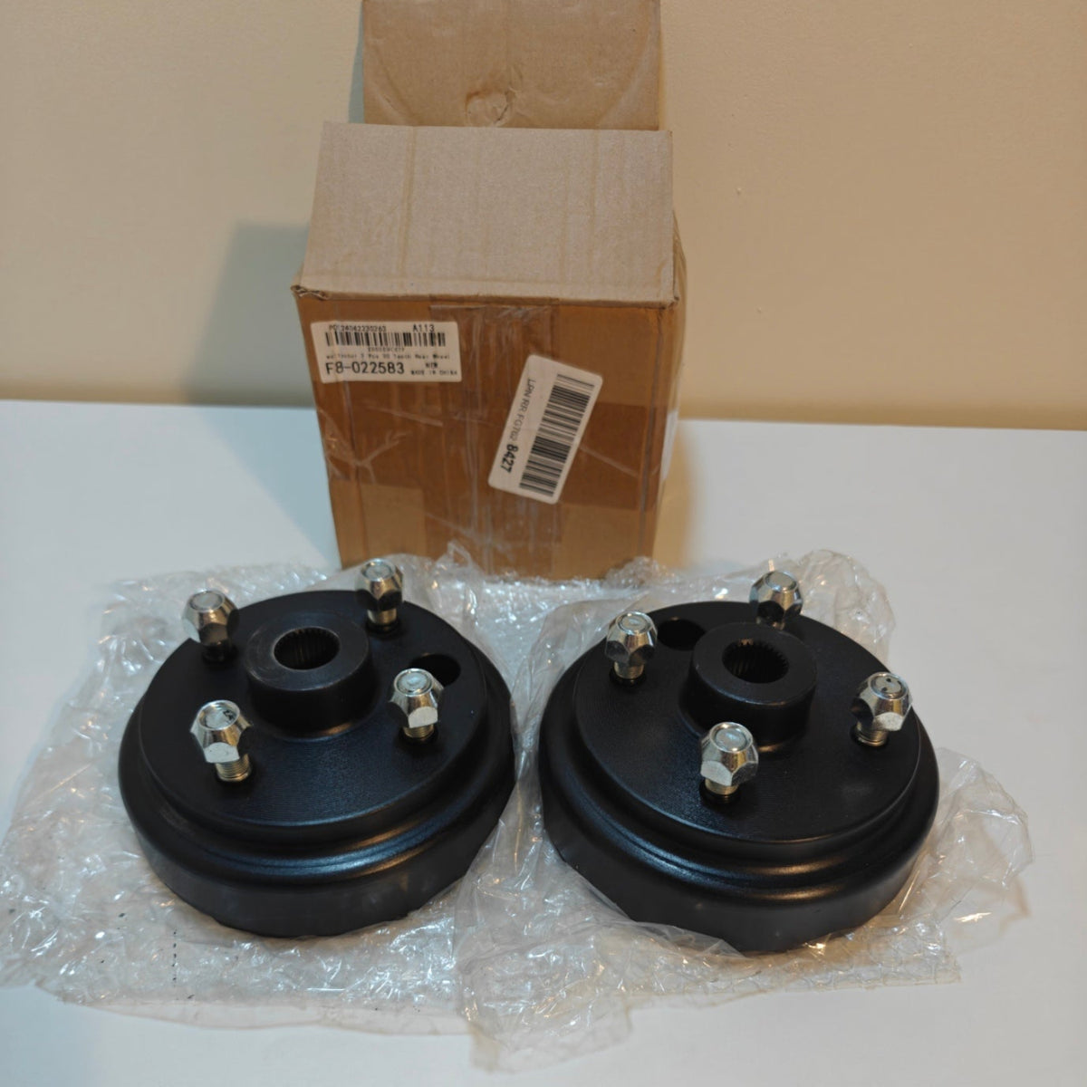 A10 - waltyotur 2 Pcs 30 Teeth Rear Wheel Brake Hub Drum 21807G1 41843-94 Replacement for RXV EZGO Gas 4 Cycle Golf Cart 1991-Up