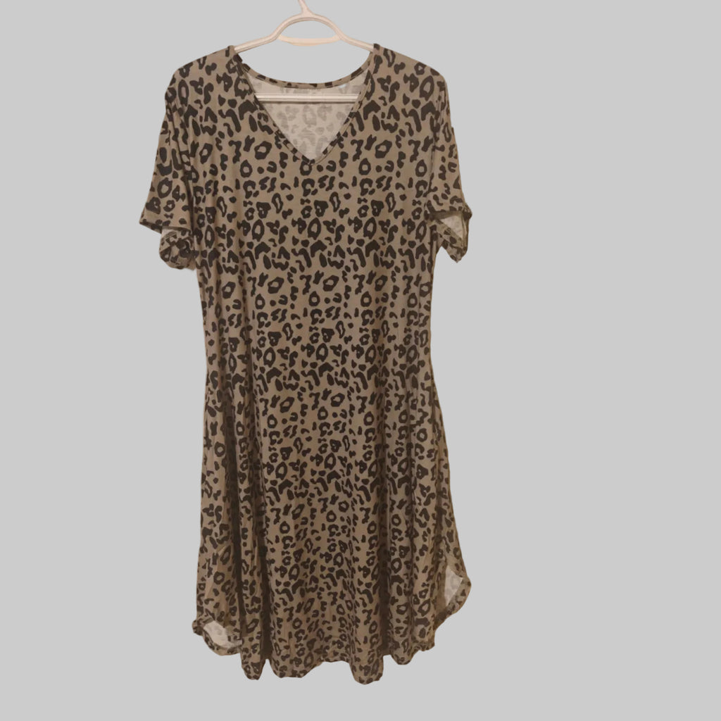 C28 - Women's Sleepwear Casual Nightshirts Long Nightgown Full Slip Sleep Nightshirt Sleepwear Lounge Dress