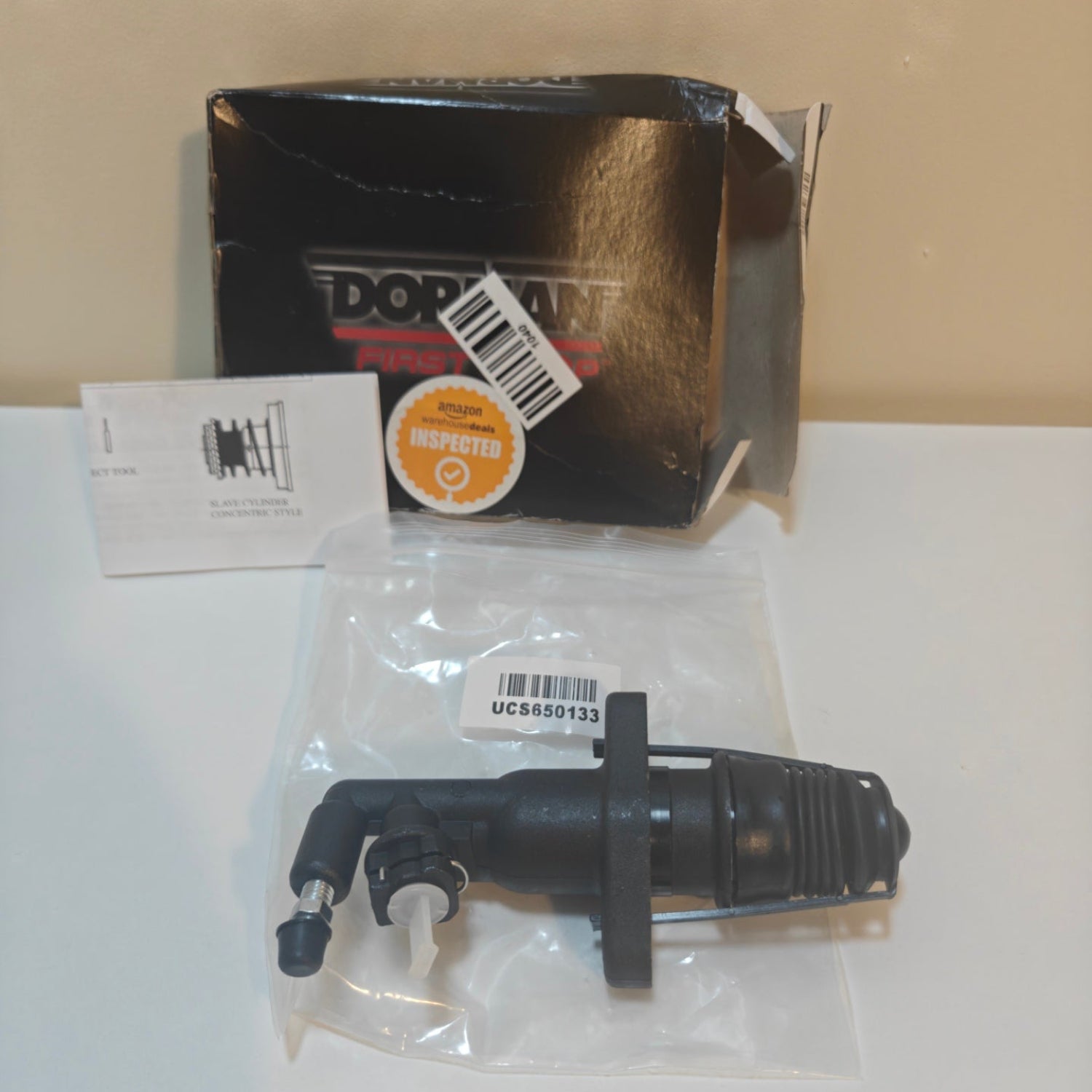 A21 - Dorman CS650133 Clutch Slave Cylinder Compatible with Select Mini Models