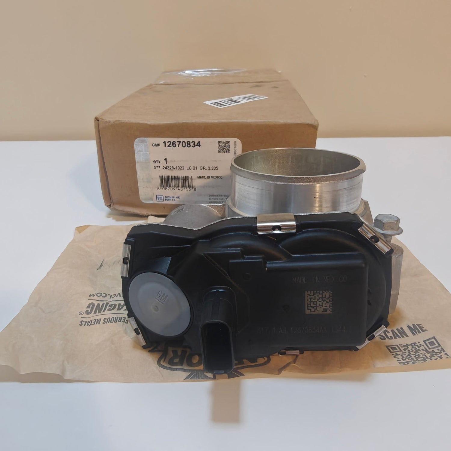 A22 - ACDelco Genuine Parts 12670834 Fuel Injection Assembly with Throttle Body and Sensor