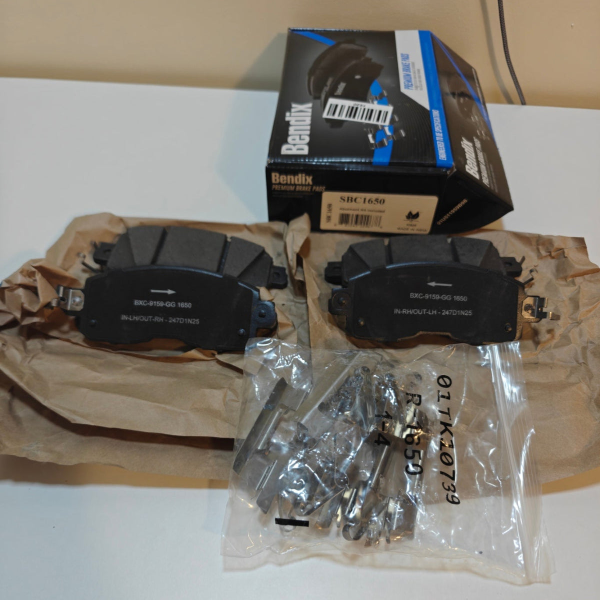 A40 - Bendix SBC1650 Stop by Bendix Brake Pad Set