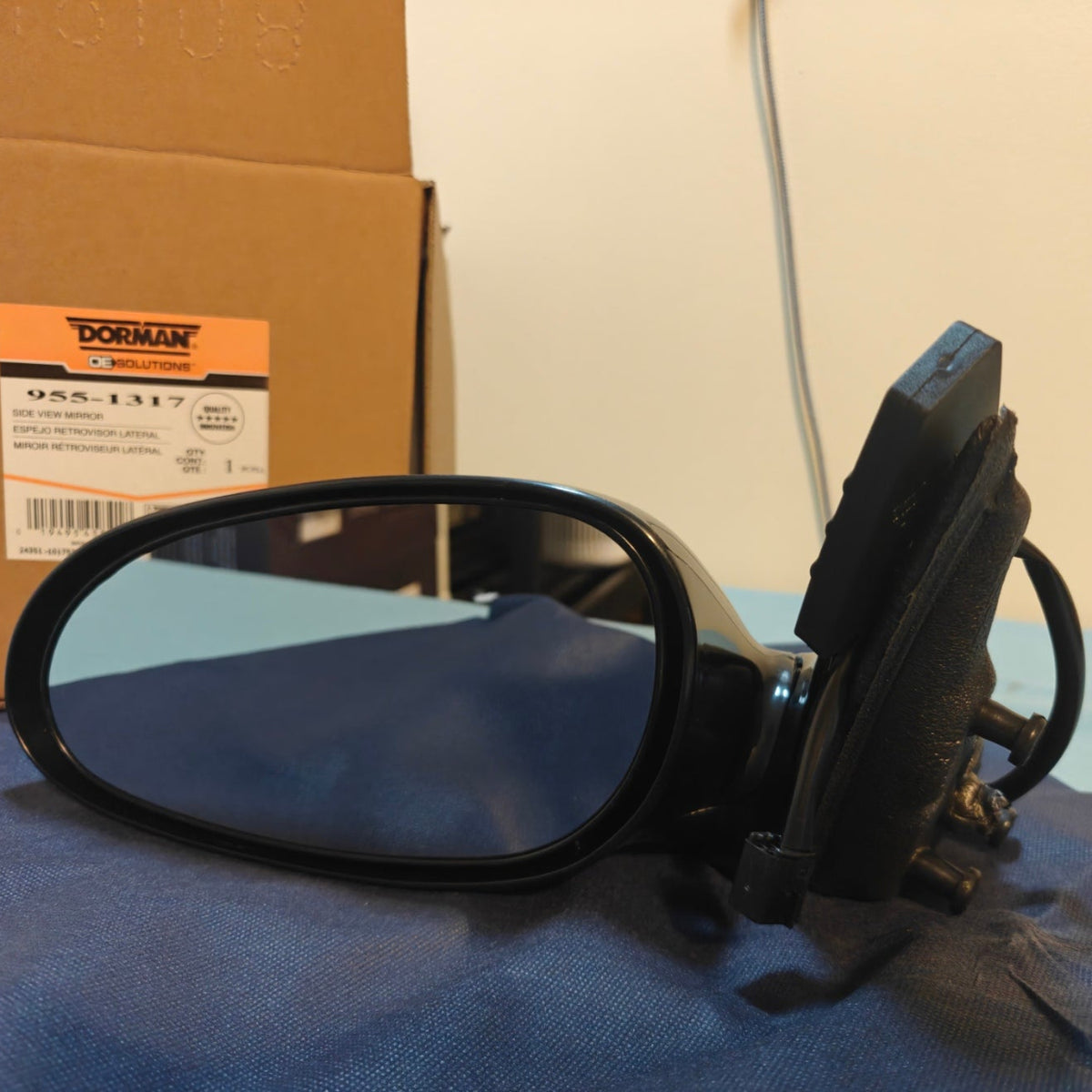 A72 - Dorman 955-1317 Driver Side Power Door Mirror - Folding Compatible with Select Buick Models