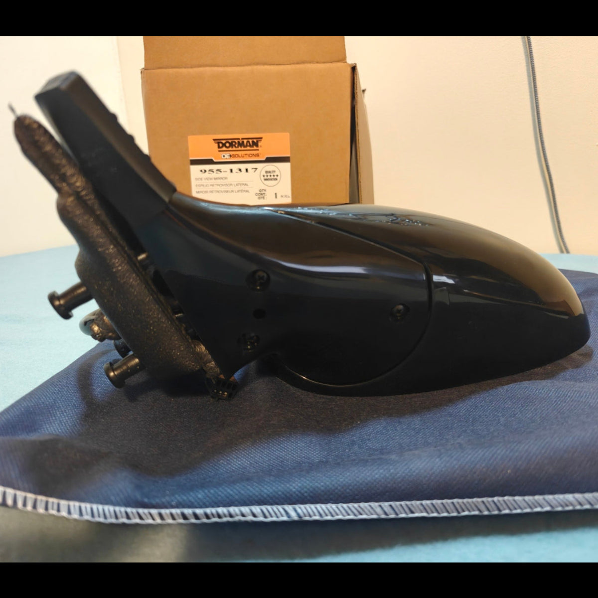 A72 - Dorman 955-1317 Driver Side Power Door Mirror - Folding Compatible with Select Buick Models