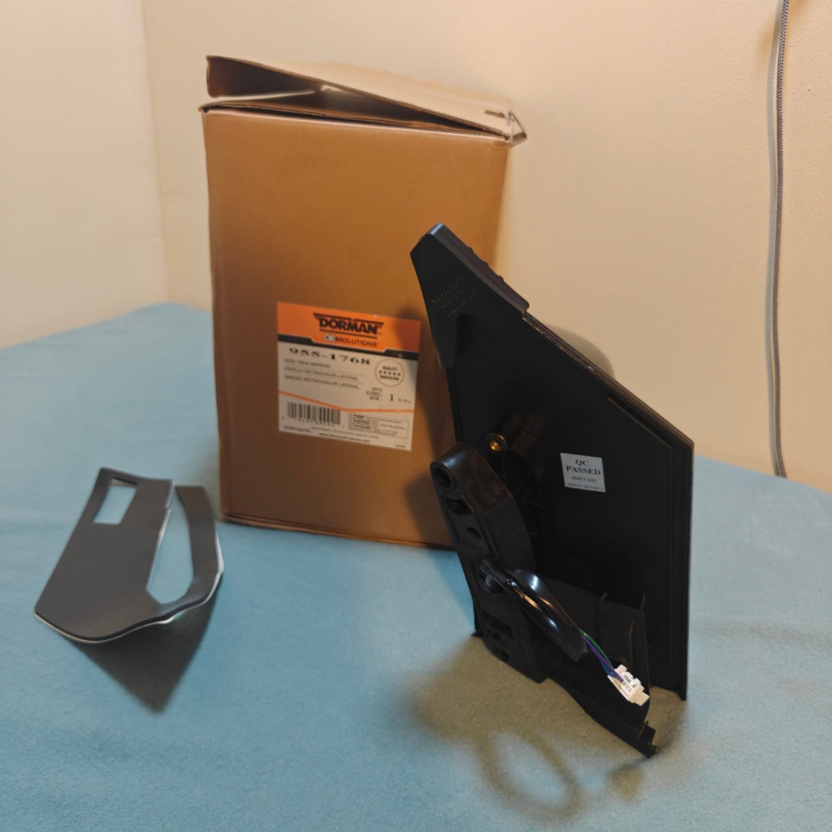 A83 - Dorman 955-1768 Driver Side Power Door Mirror for Nissan Quest 04-09