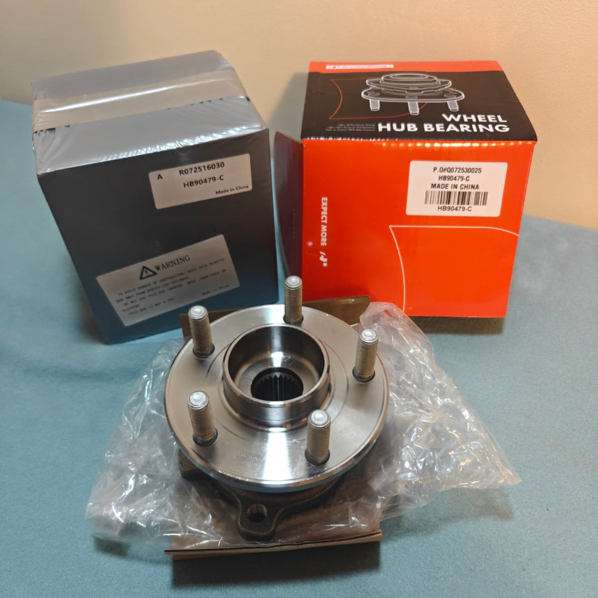 A115 - A-Premium 2 x Rear Wheel Bearing and Hub Assembly with 5-Lug for Ford and Lincoln
